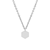 Ketting met hexagon bedel