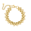 Big bold chain bracelet goldplated