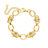 Style icon bracelet goldplated