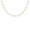 Bijou bloom necklace white