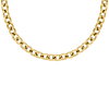 Chain link necklace goldplated