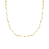 Lange chain ketting goudkleurig