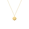 Snowflake ketting goud