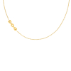 Ketting bold chain charm goudkleurig 