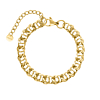 Baddest chain bracelet goldplated