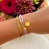 Gouden en roze armparty