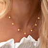 Gouden muntjes ketting