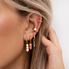 oorbellen goud met ear cuffs