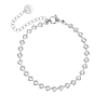 Heart chain bracelet