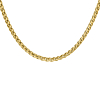 Ketting gevlochten chains goud kleurig