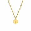 Letter ketting Goud