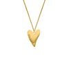 Sweet heart ketting graveren goudkleurig