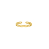 Ring Open Chain Kleur Goud