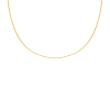 Subtiele snake chain ketting goldplated