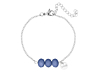 Charming armband blauw