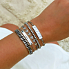 Kralen armband bolletjes in armparty