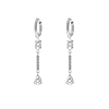 Exclusive crystal drops earrings