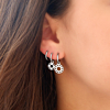 Earparty zilver voor een complete look