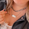 Stoere ketting met hanger om de hals voor een leuke look