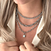 Leuke necklace party met grove kettingen voor een trendy look