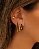 Earparty goud en zwart gemixt